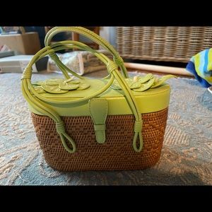 Donna Dixon Summer Straw Bag